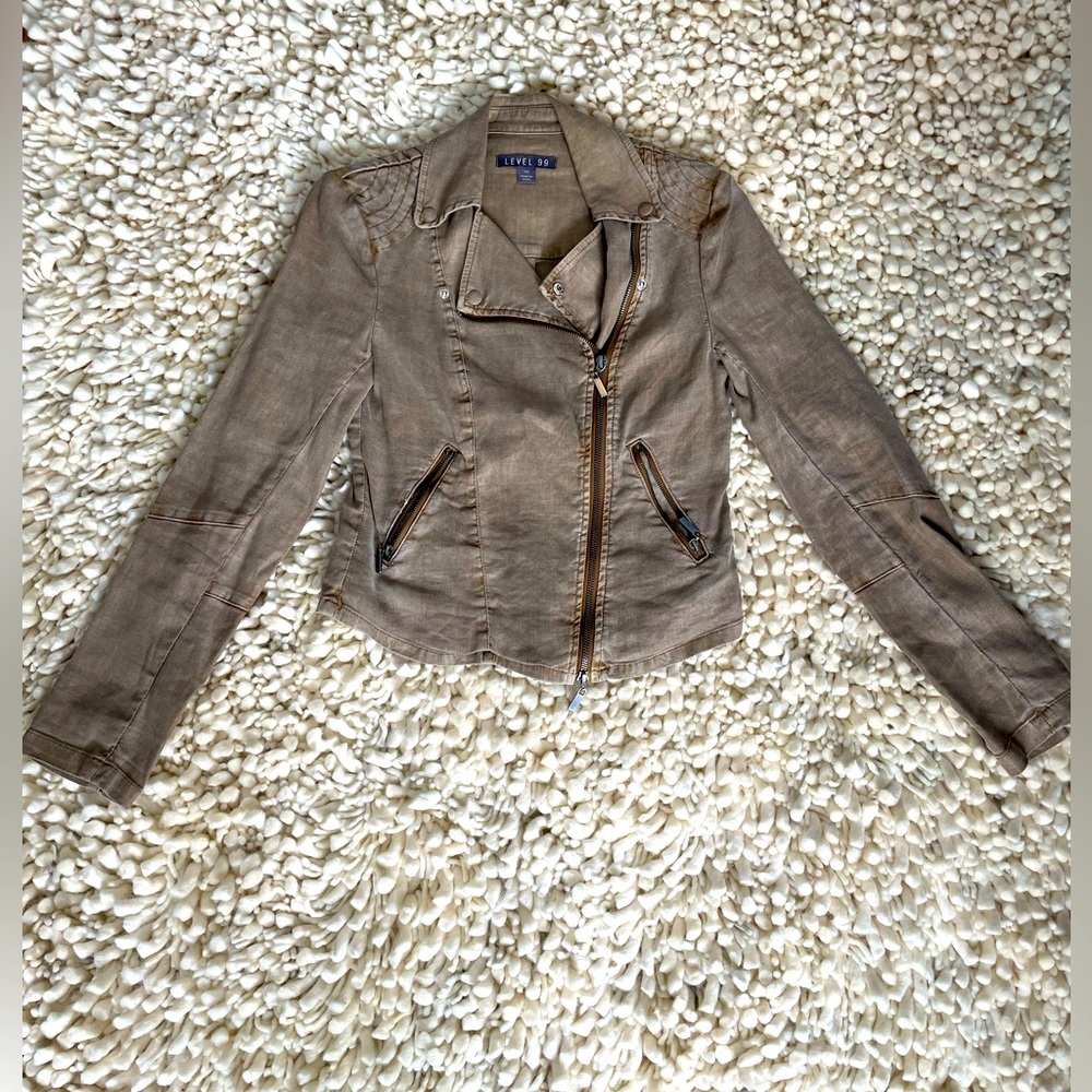 Tan Level 99 jacket